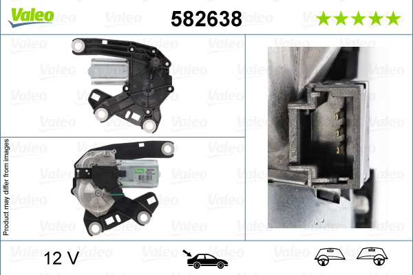 Motor stergator 582638 VALEO
